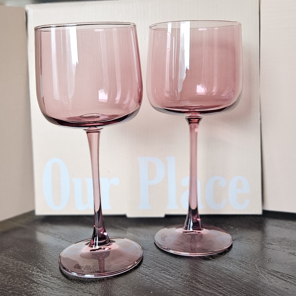 Our Place Blush Wine Glass Pair